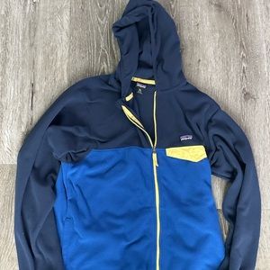Patagonia Blue and Yellow Jacket XXL Kids
